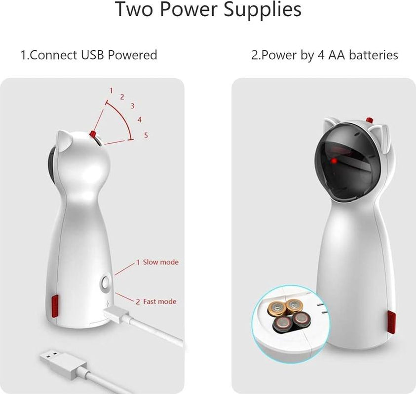 Automatic Cat Laser Toy Interactive Cat Toys