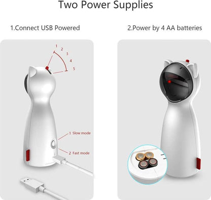 Automatic Cat Laser Toy Interactive Cat Toys