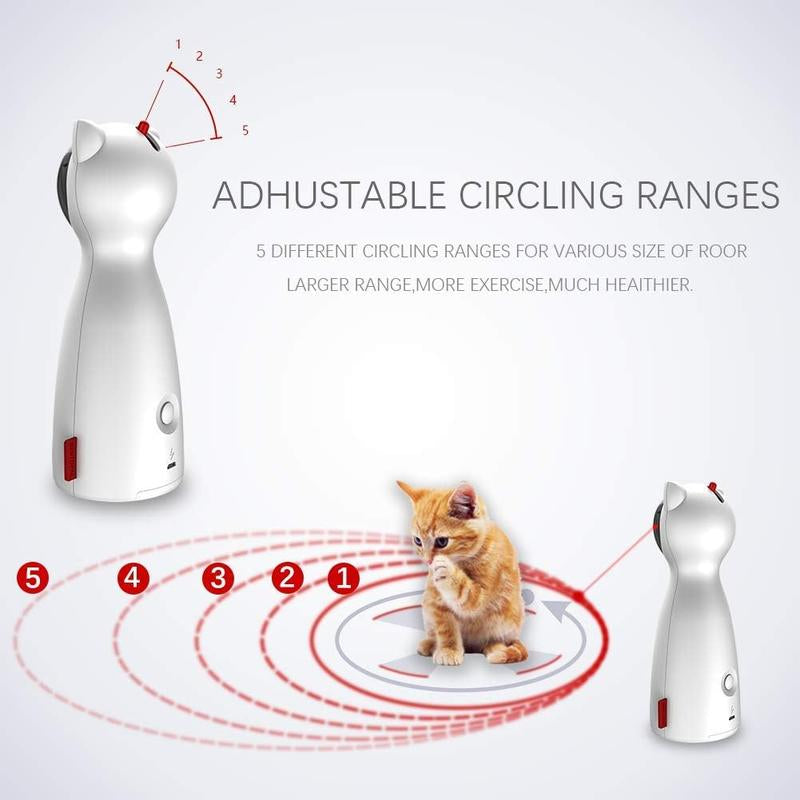 Automatic Cat Laser Toy Interactive Cat Toys