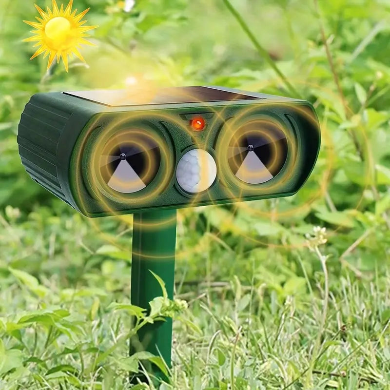 Emerald Solar Ultrasonic Animal Repellent-2