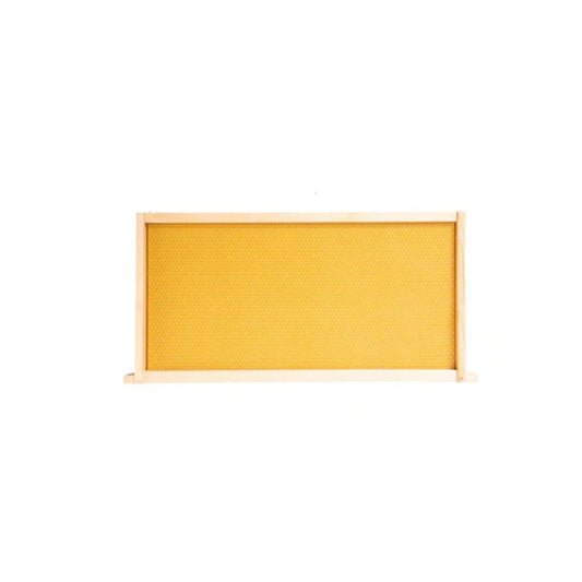 100 X Beehive Premium Assembled Full Depth Frames NZ Pine Wood With Plastic Foundation Sheet-0