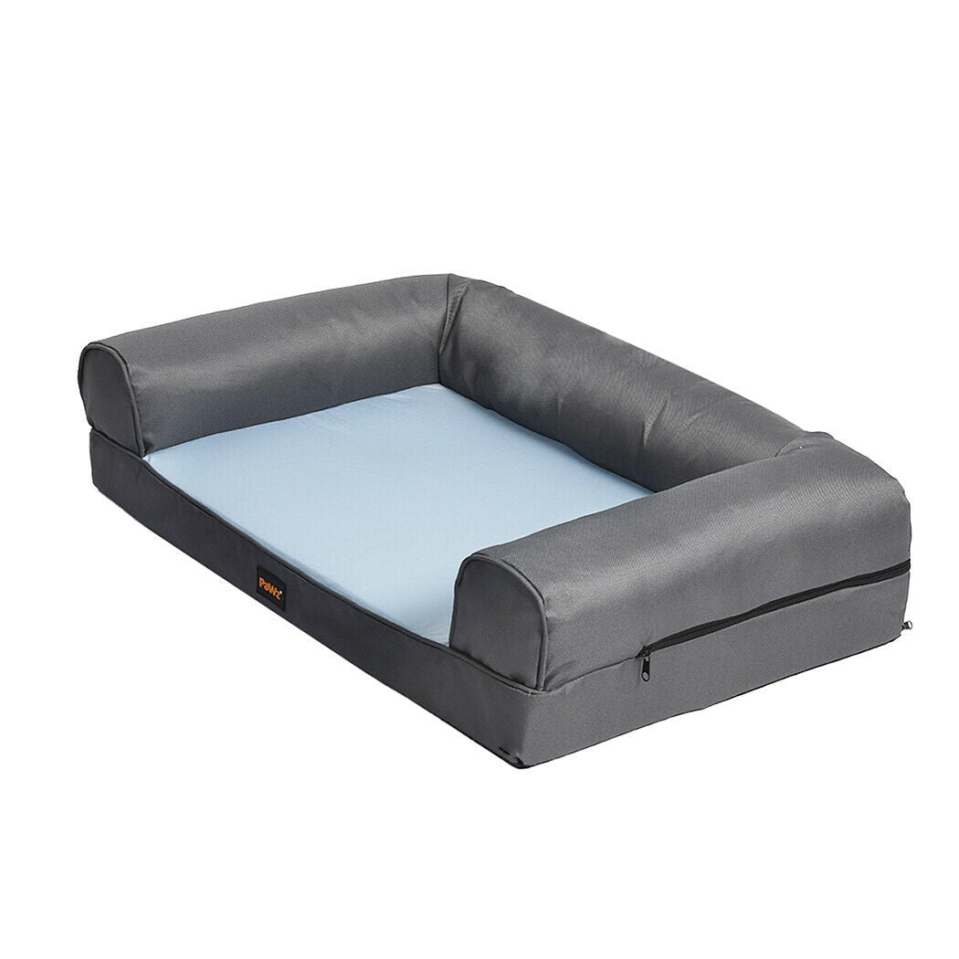 Summer Cooling Insect Prevention Dog Bed Sofa - Grey-0